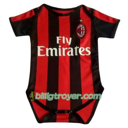 Billige Fotballdrakter Ac Milan Mini Hjemmedraktsett 2018/19